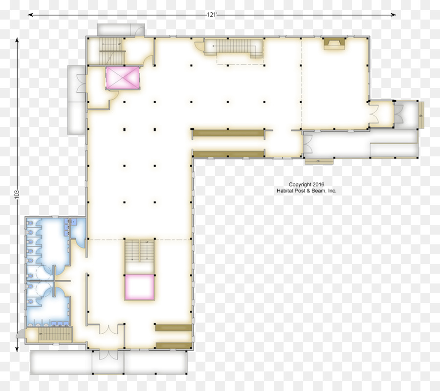 Plan D étage，Maison PNG