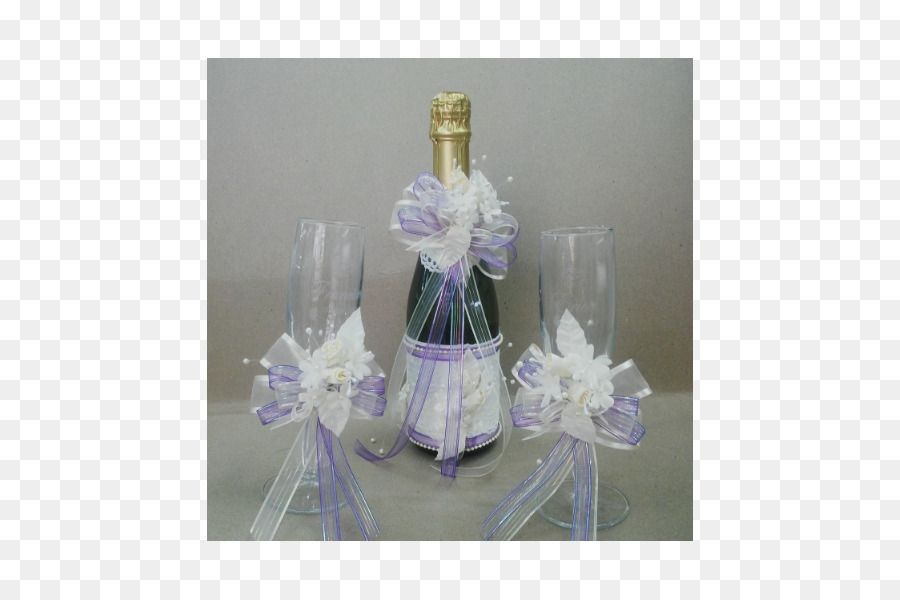 Champagne，Bouteille En Verre PNG