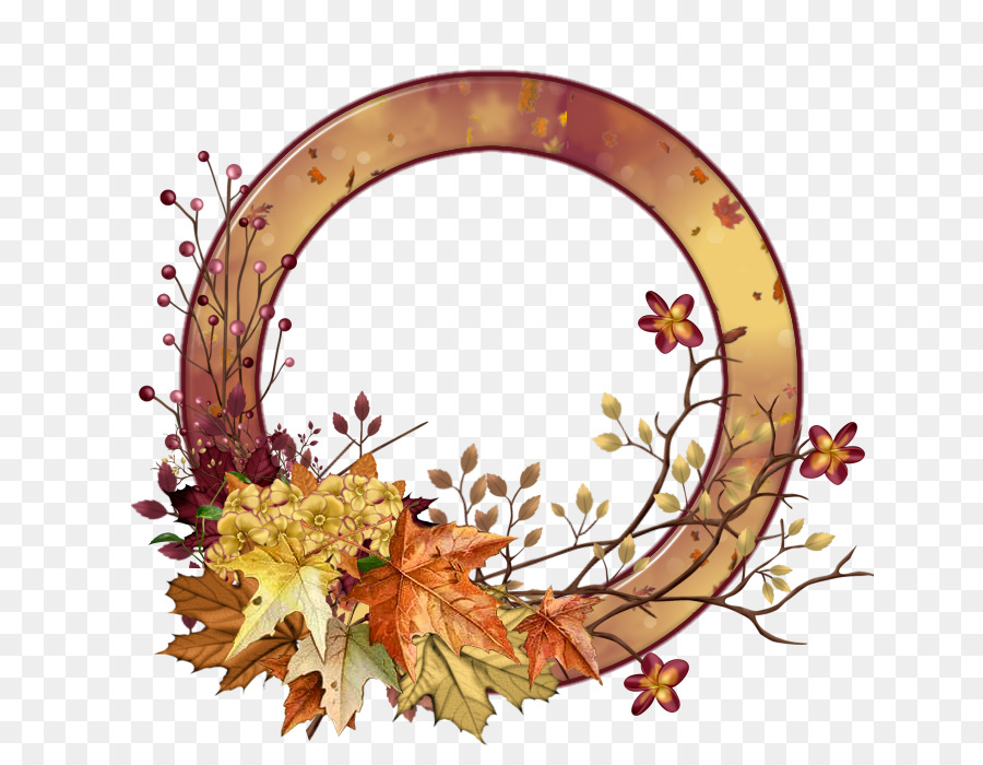 Couronne D'automne，Feuilles PNG