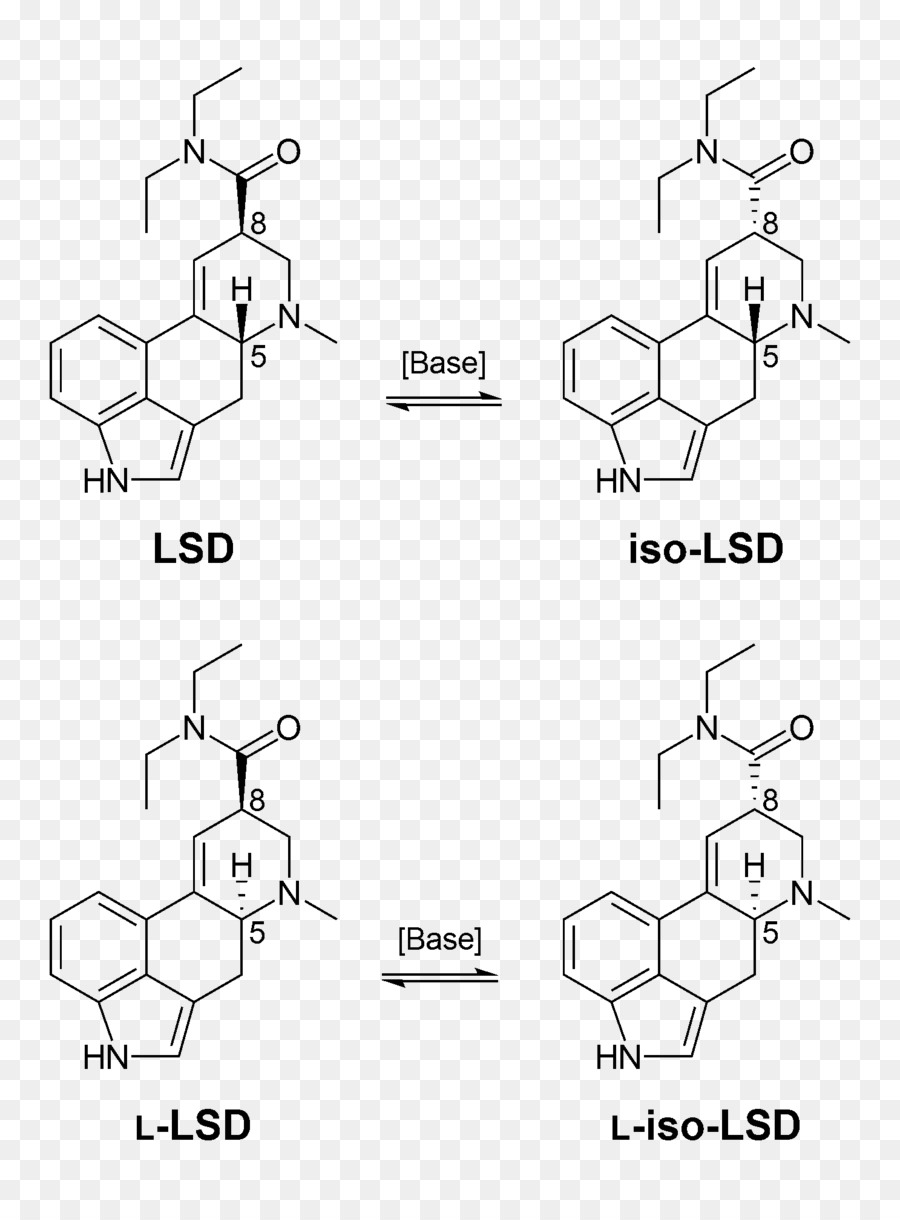 Molécules De Lsd，Psychédélique PNG