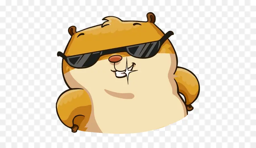 Hamster，Lunettes De Soleil PNG