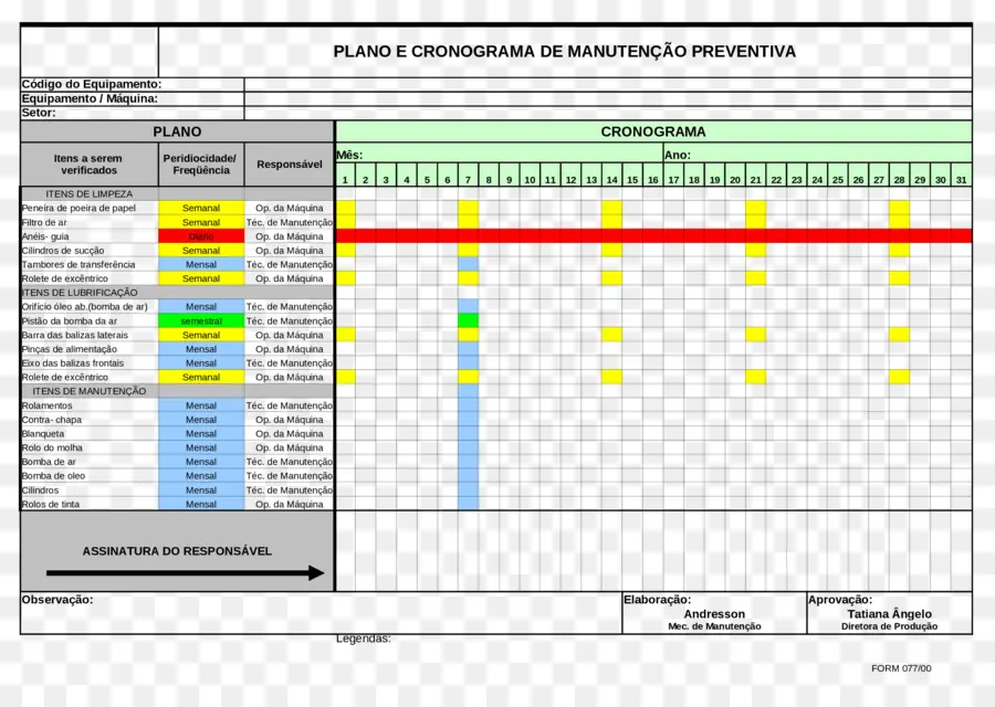 Calendrier D'entretien，Plan PNG