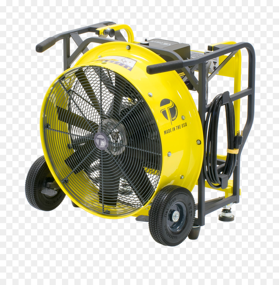 Ventilateur Industriel Jaune，Ventilateur PNG