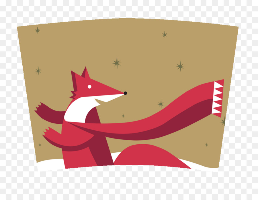 Illustration De Renard，Foulard PNG