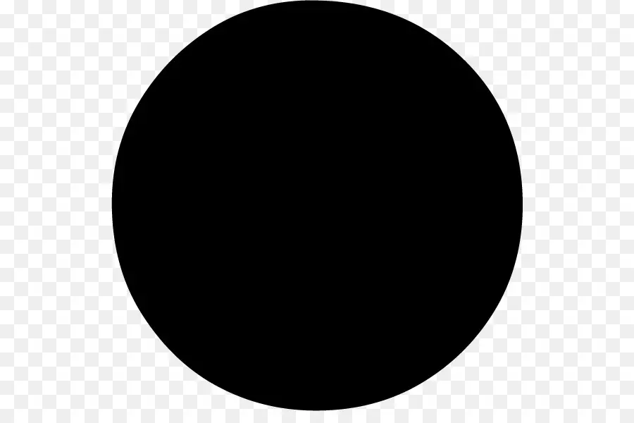 Cercle Noir，Rond PNG