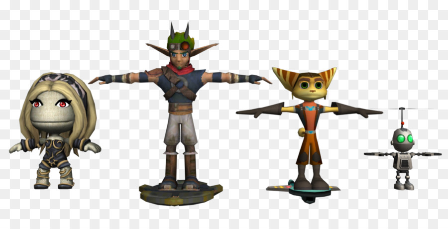 Playstation All Stars Island，Caractère PNG