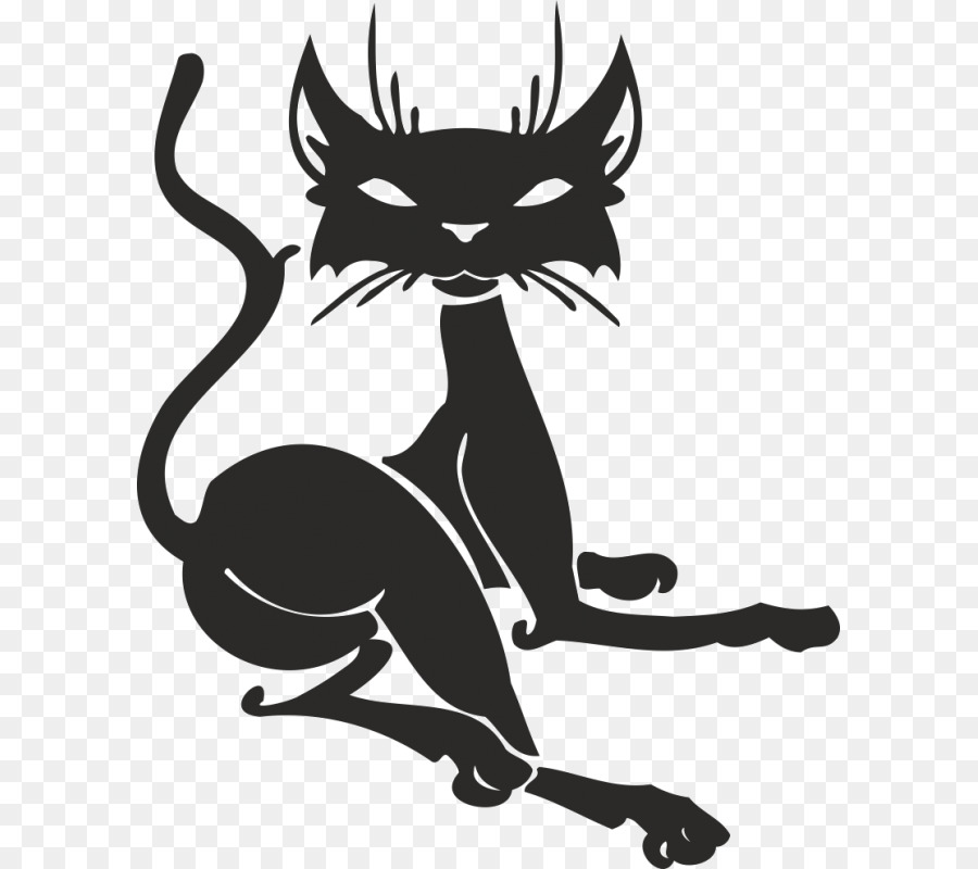 Chat Noir，Félin PNG