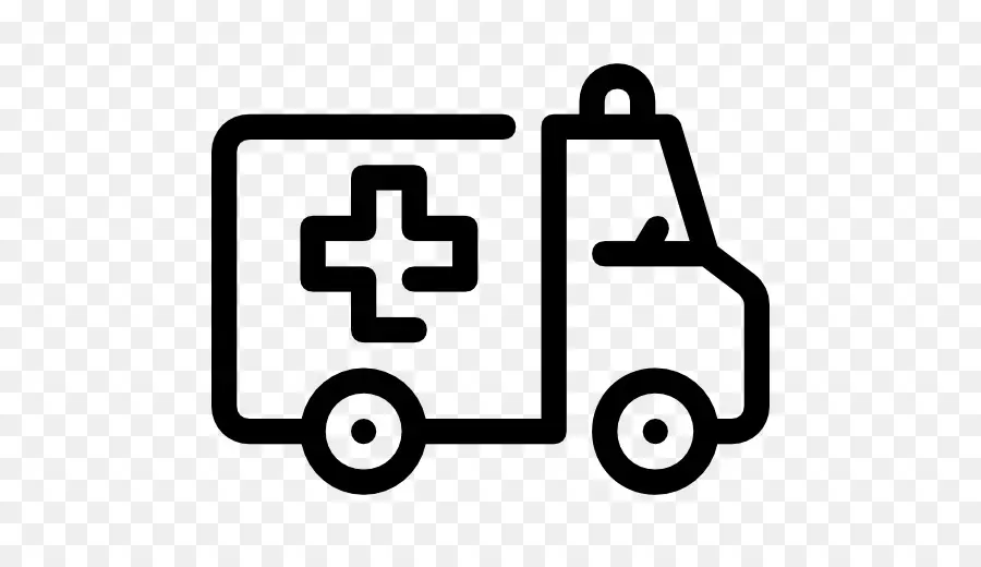 Ambulance，Contour PNG