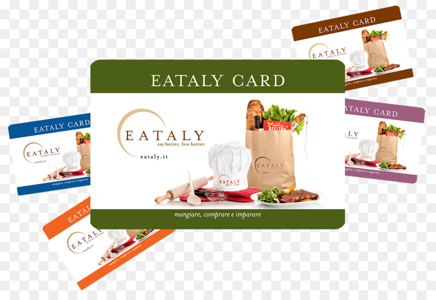 Cartes Cadeaux，Eataly PNG