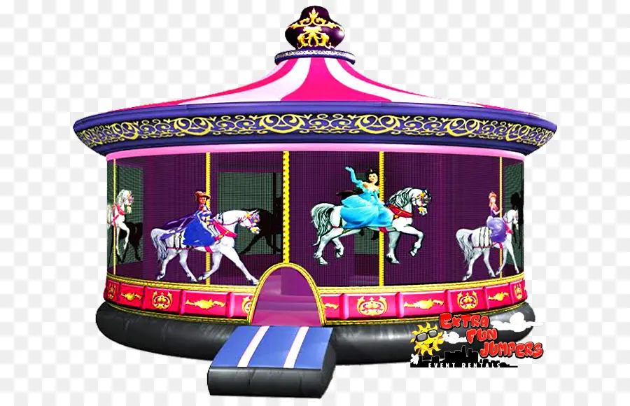 Carrousel，Gonflable PNG