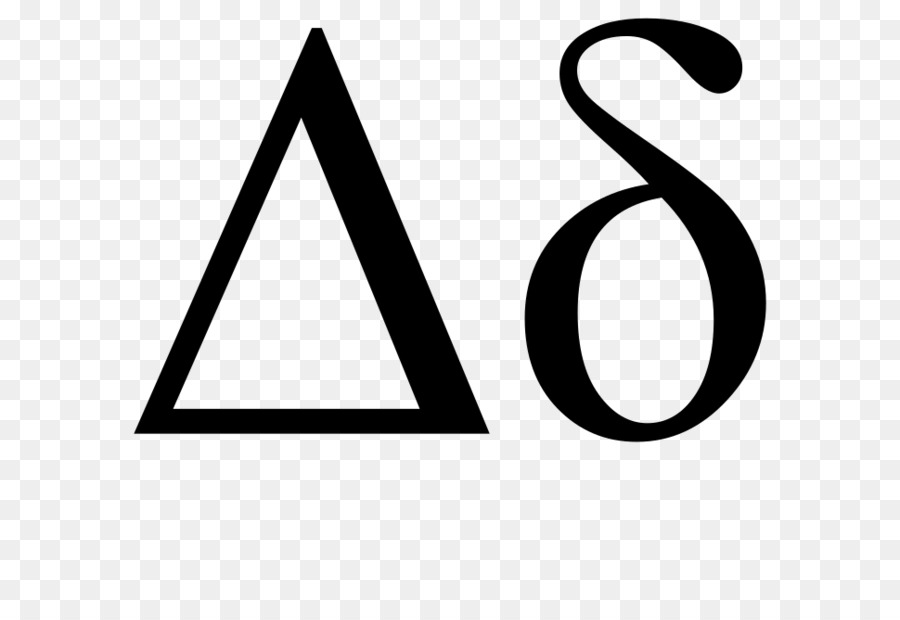 Alphabet Grec，Delta PNG