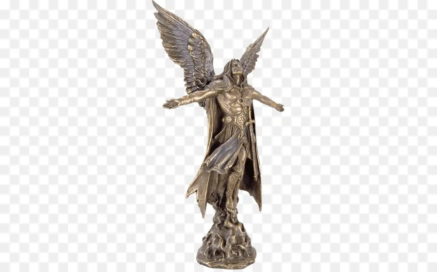 Sculpture En Bronze，Ange PNG