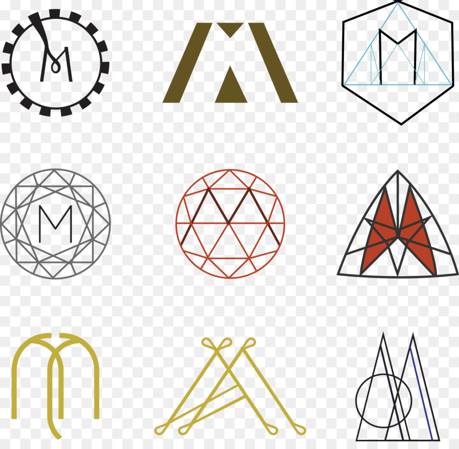 Logos Géométriques，Conception PNG