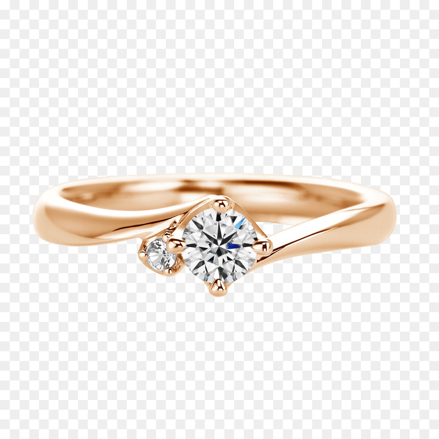 Bague Diamant，Or PNG