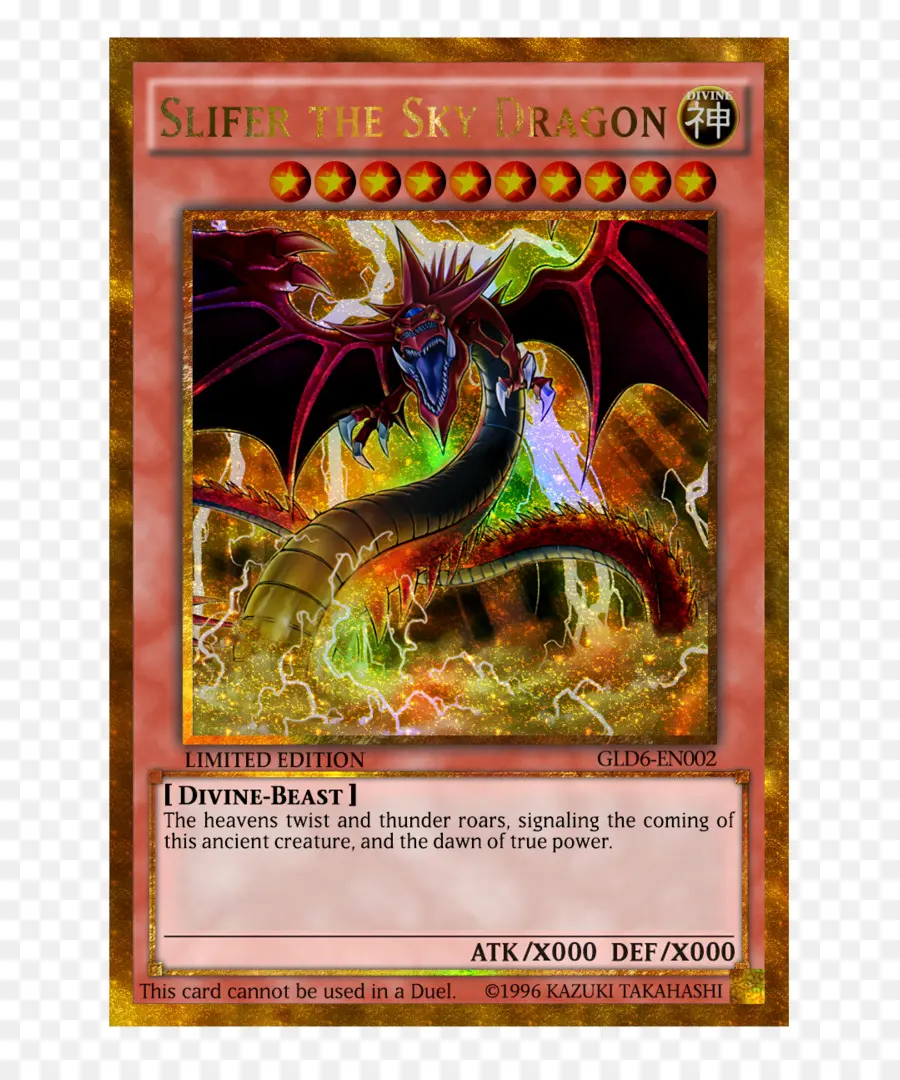 Slifer Le Dragon Du Ciel，Yu Gi Oh PNG