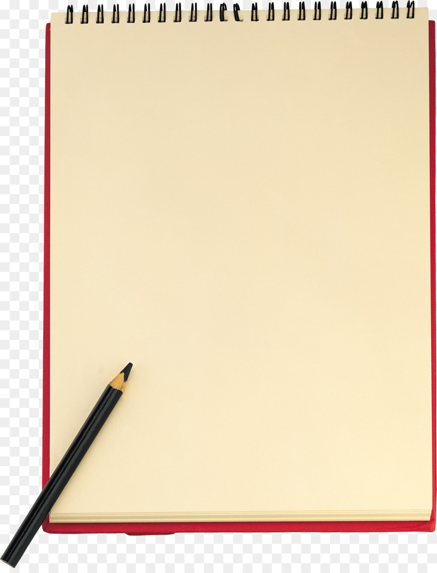 Carnet Et Crayon，Papier PNG