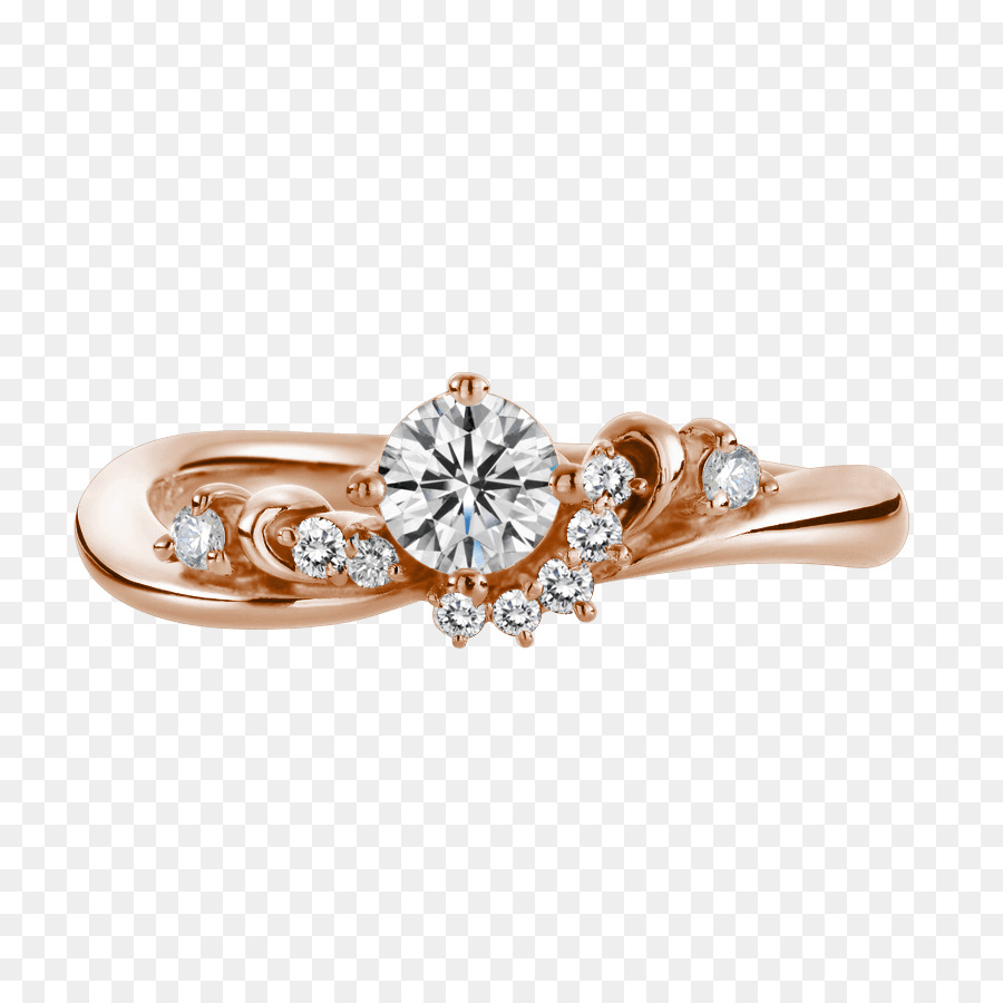 Bague Coeur，Diamant PNG