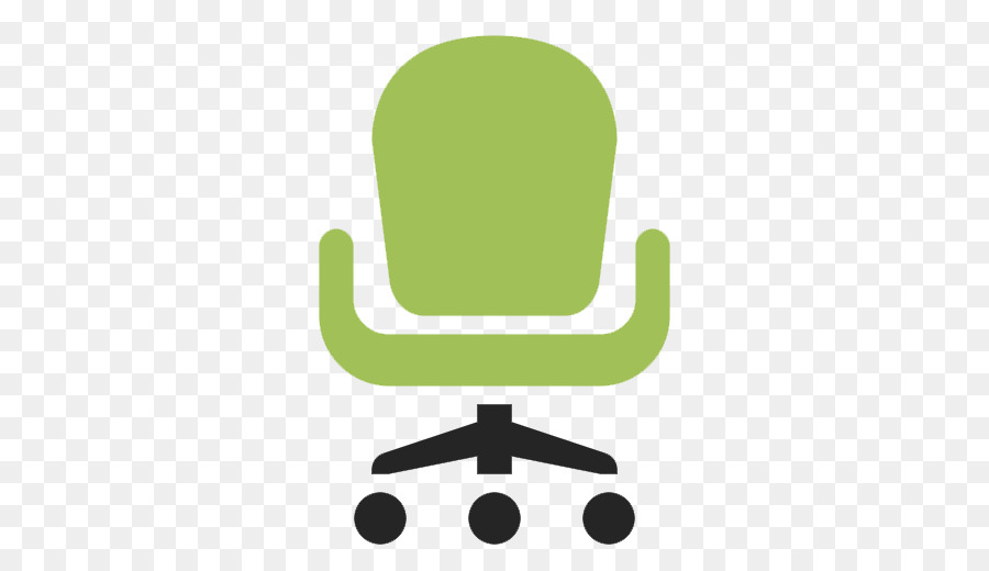 Chaise De Bureau Verte，Sièges PNG