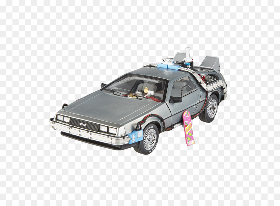 Voiture Delorean，Machine à Voyager Dans Le Temps PNG