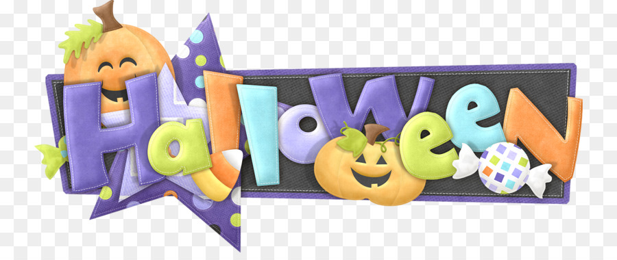 Bannière D'halloween，Citrouille PNG