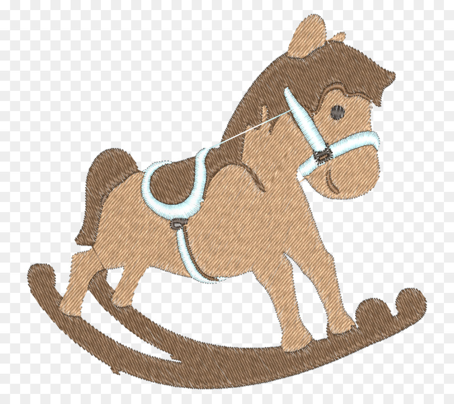 Cheval，Broderie PNG