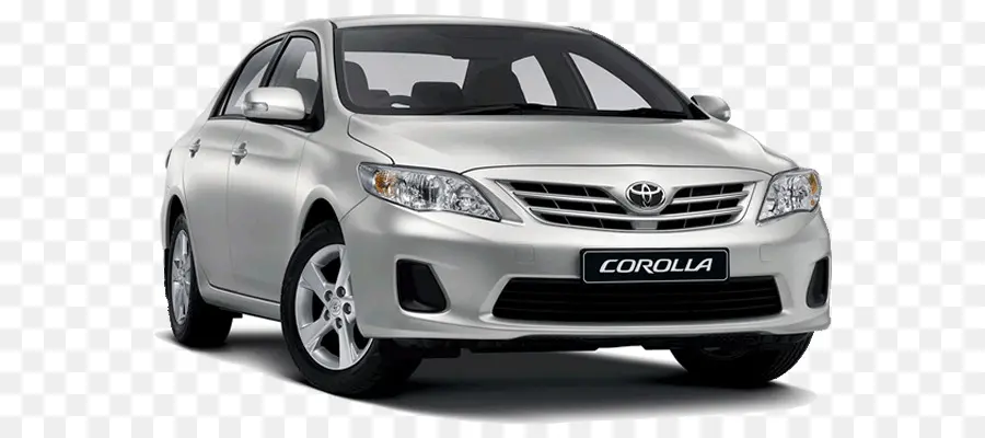 Toyota Corolla Argent，Véhicule PNG