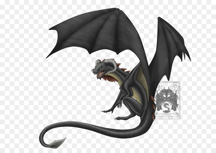 Dragon，Noir PNG