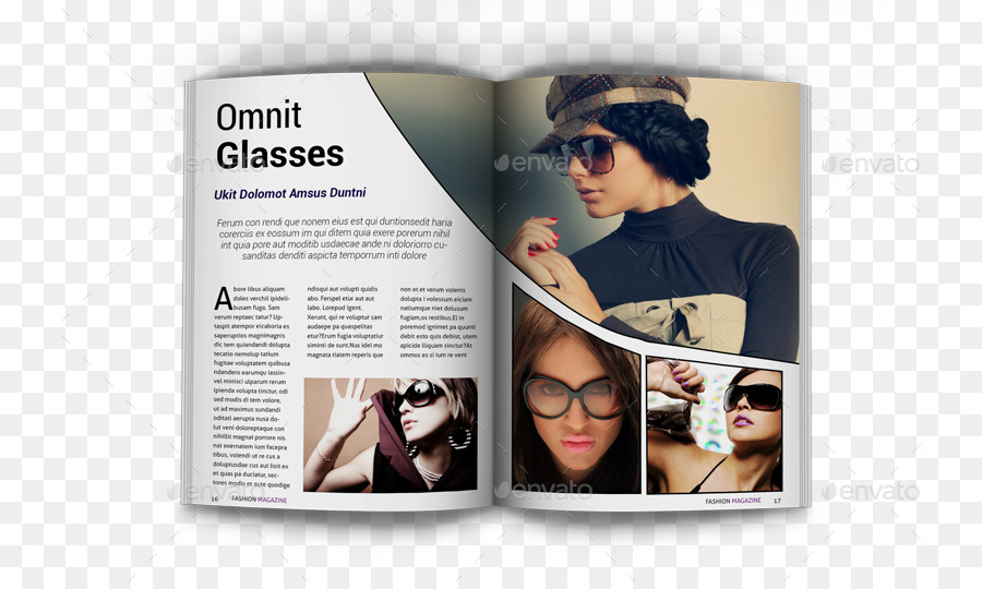 Lunettes，Magazine PNG