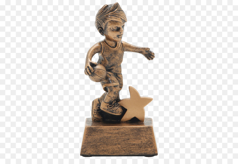 Trophée，Sculpture En Bronze PNG