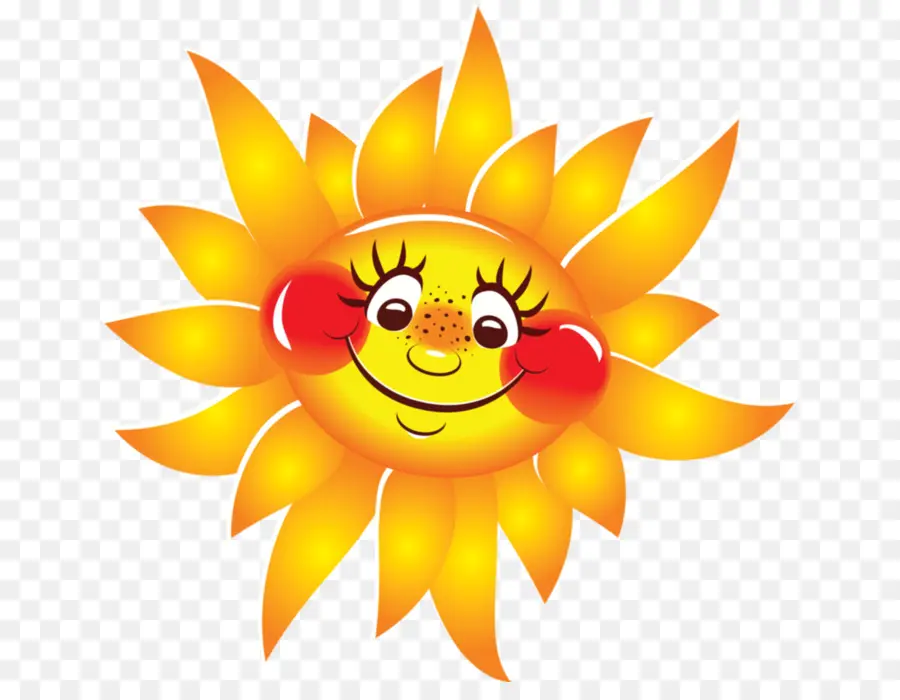 Soleil Souriant，Soleil PNG