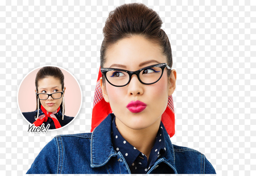 Lunettes，Sourcil PNG