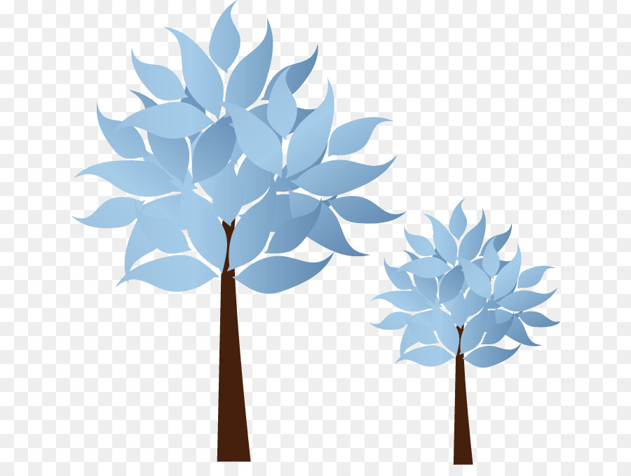 Arbres Bleus，Arbres PNG