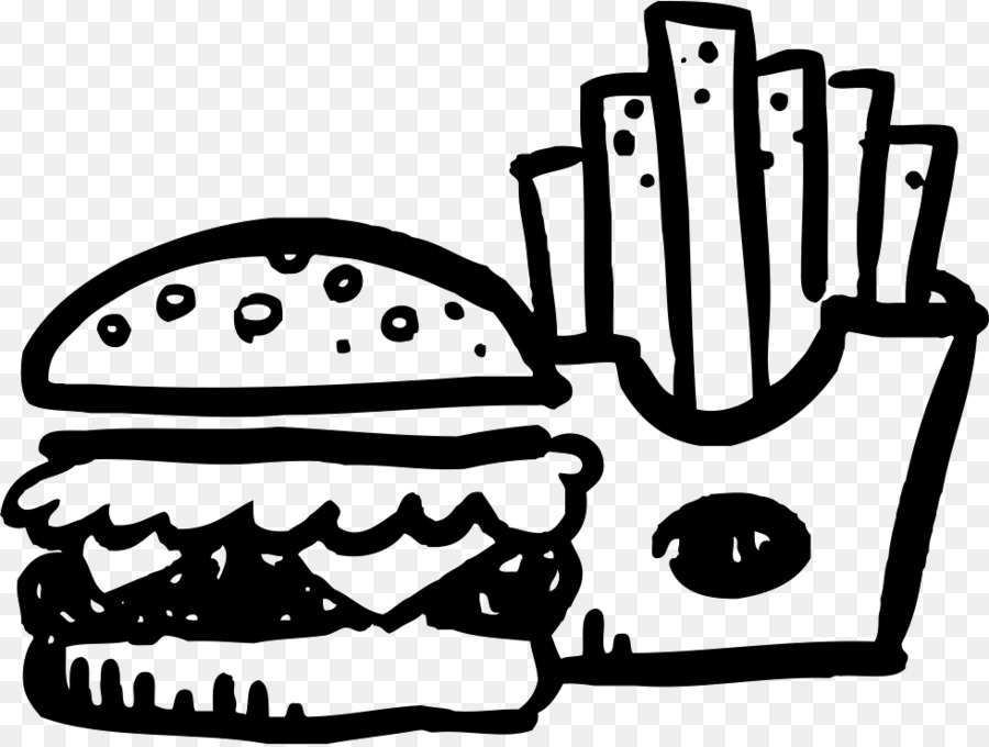 Burger Et Frites，Restauration Rapide PNG