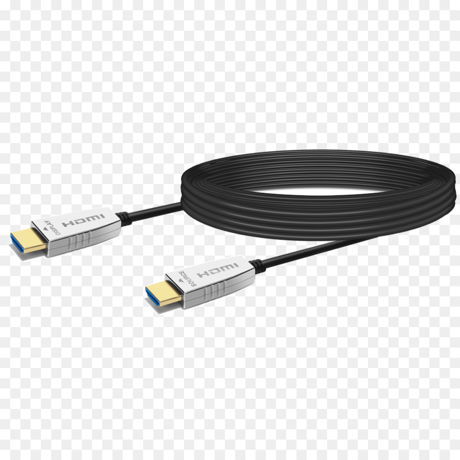 Câble à Fibre Optique，Hdmi PNG