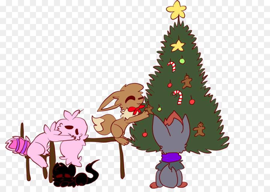 Arbre De Noël，Ornement De Noël PNG