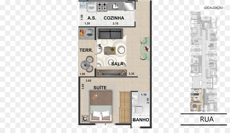 Appartement，Plan D étage PNG
