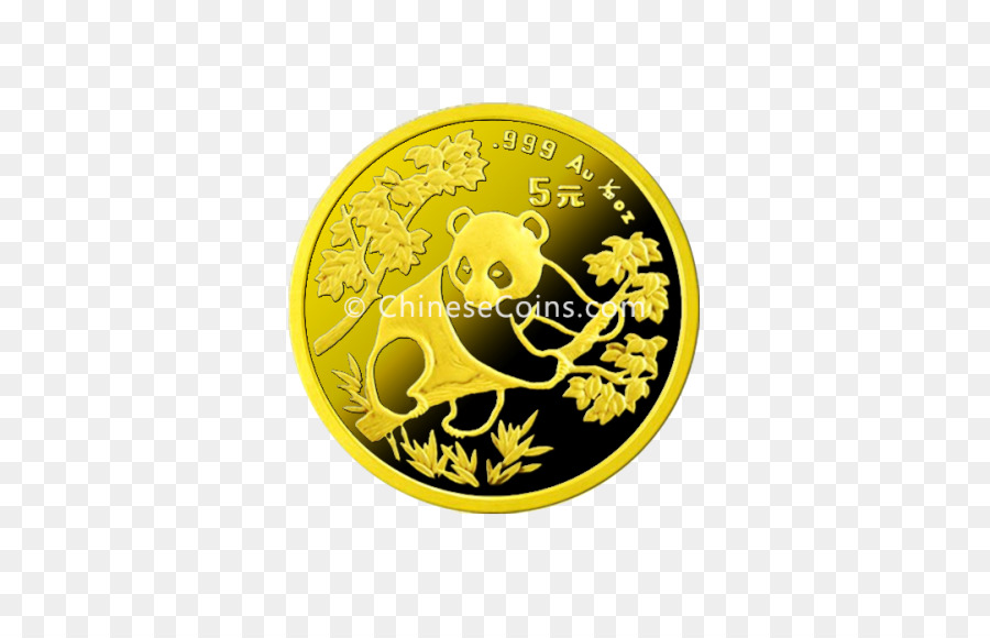 Pièce De Monnaie，Or Chinois Panda PNG