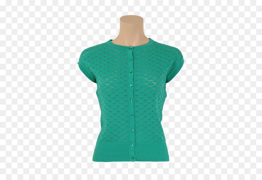 Cardigan，Turquoise PNG