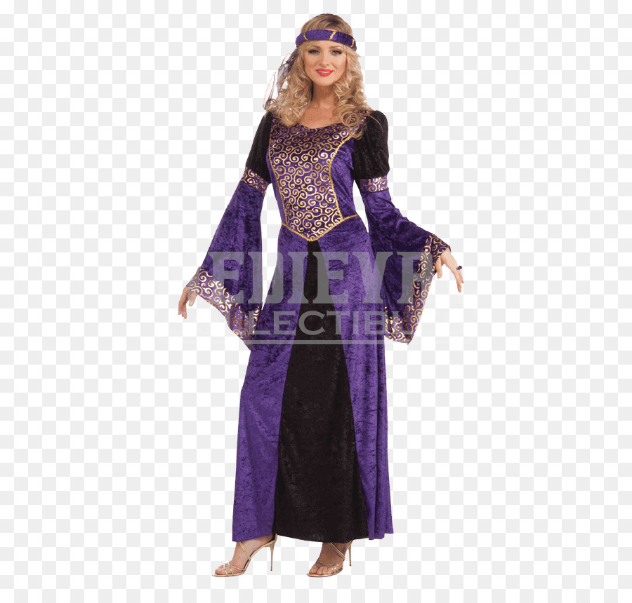 Costume De Fête，La Princesse Fiona PNG