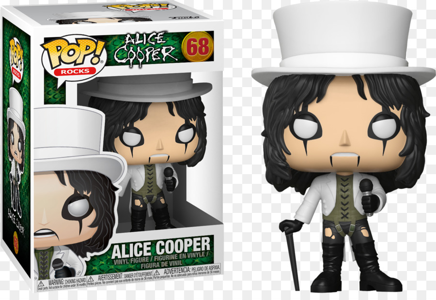 Funko，Alice Cooper 68 Pop Rocks Vinyl Figure PNG