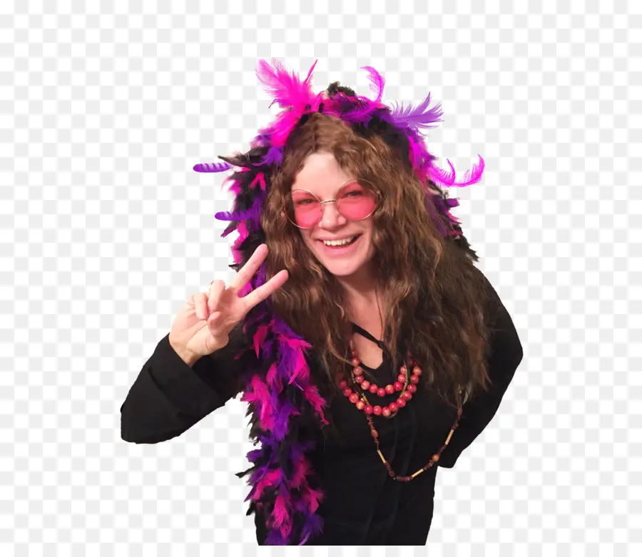 Femme En Costume，Hippie PNG