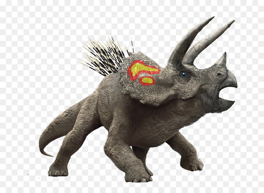 Tricératops，Préhistorique PNG