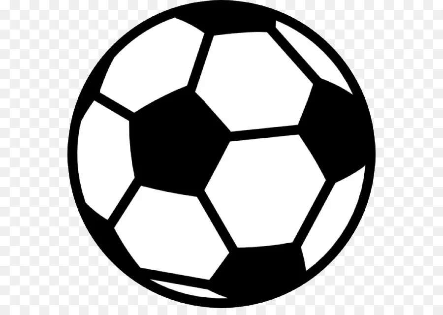 Ballon De Football，Noir Et Blanc PNG