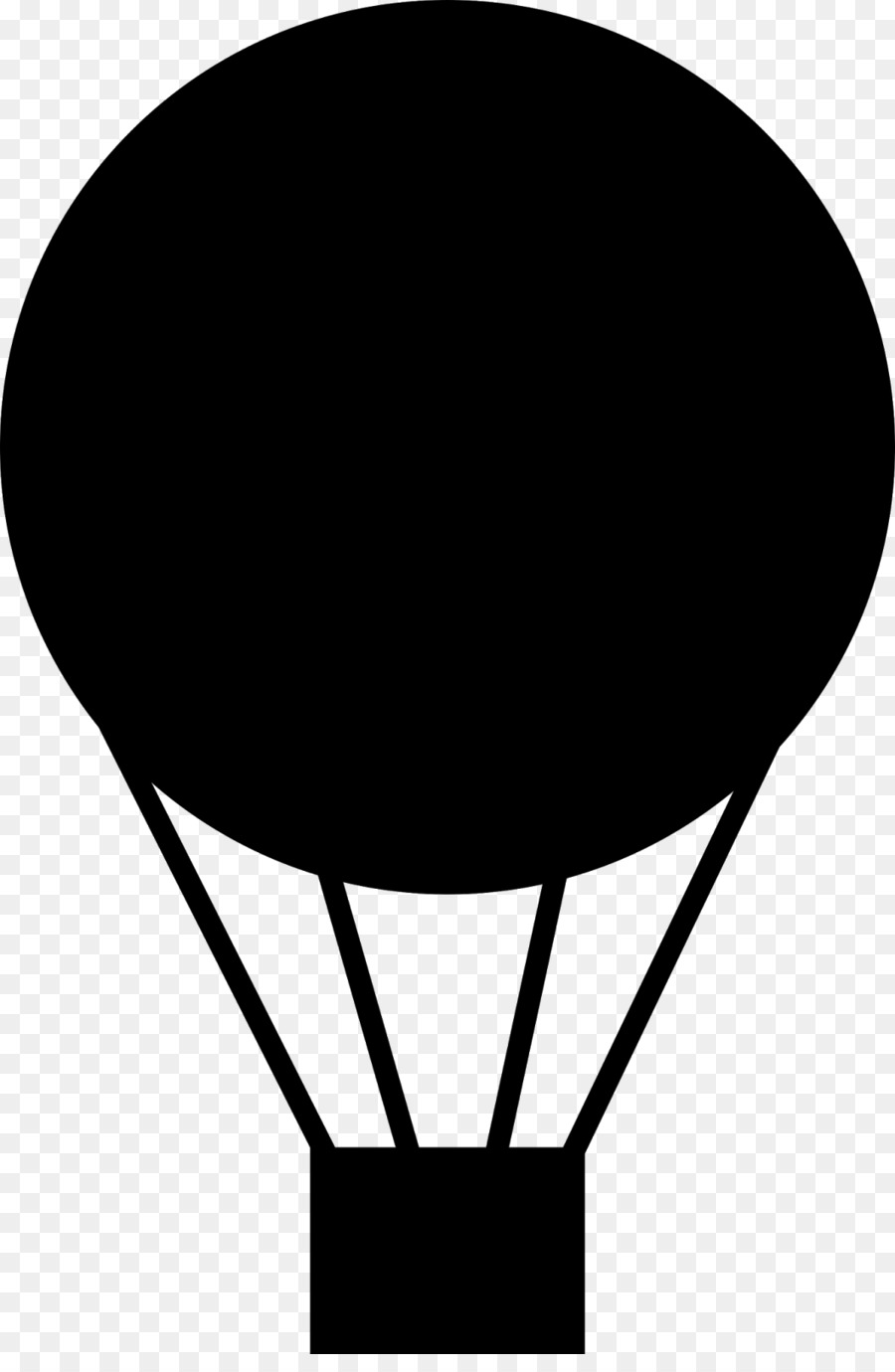 Montgolfière Noire，Ballon PNG