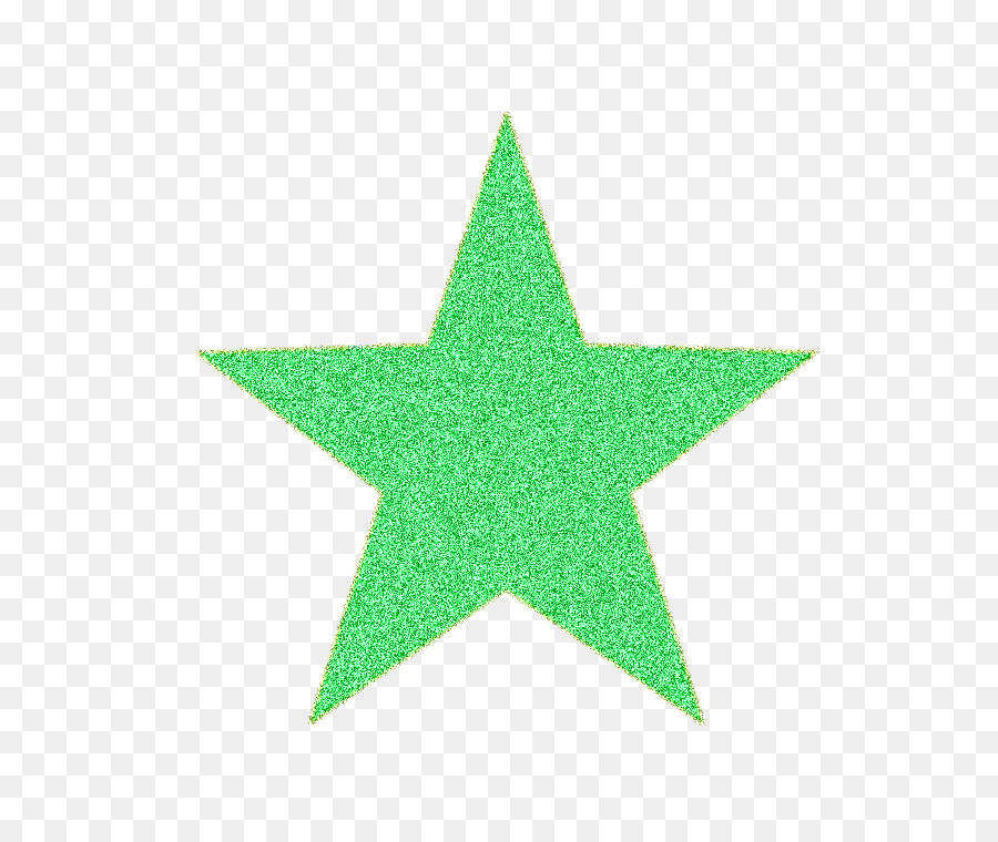 étoile Verte，Paillettes PNG