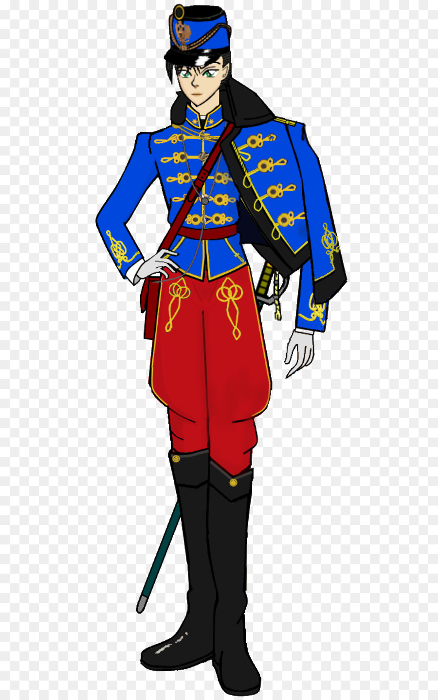 Conception De Costumes，Uniforme Militaire PNG