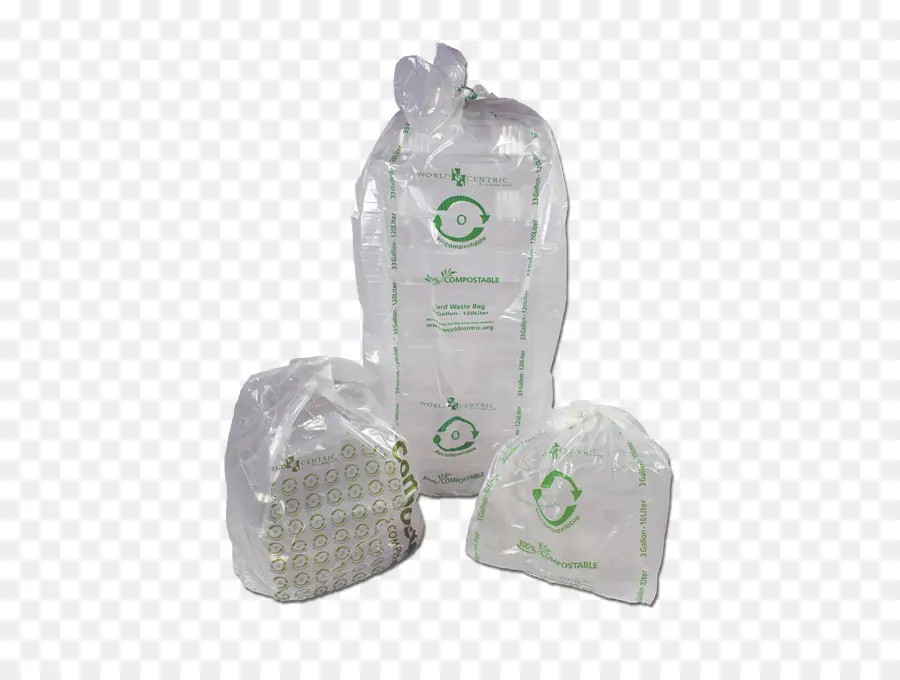 Sacs Compostables，écologique PNG