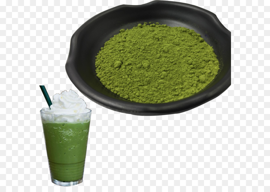 Poudre De Matcha Et Latte，Thé Vert PNG