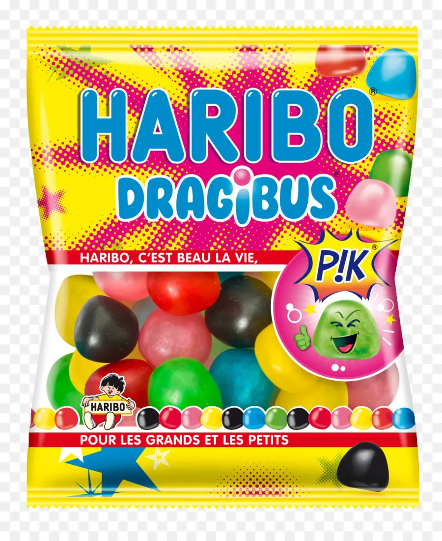 Haribo Dragibus，Bonbons PNG