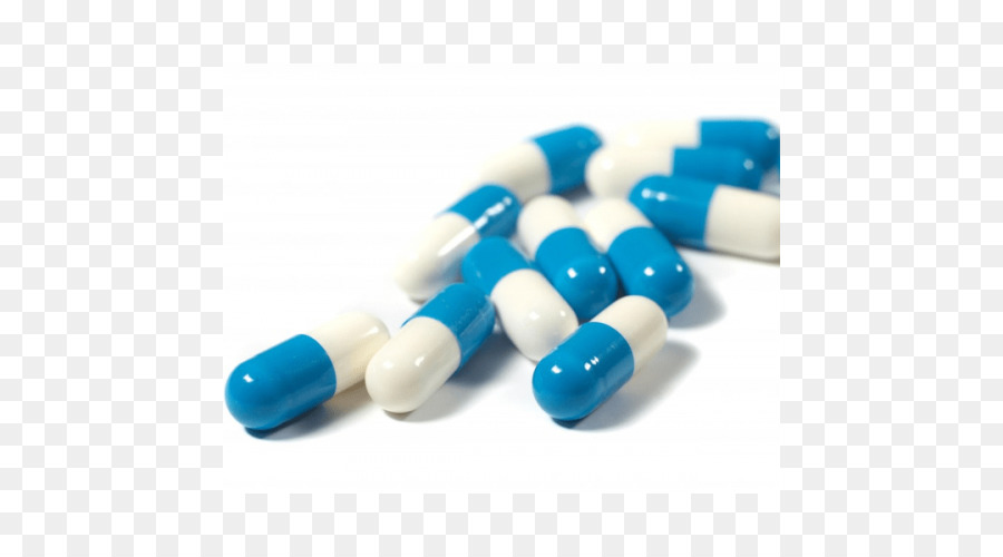 Capsules Bleues Et Blanches，Gélules PNG